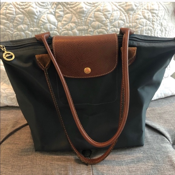 longchamp le pliage graphite